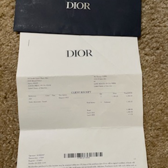 Dior Men shoes with authenticity size 12 - Picture 6 of 6